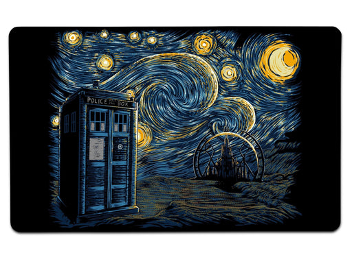 Starry Gallifrey Large Mouse Pad