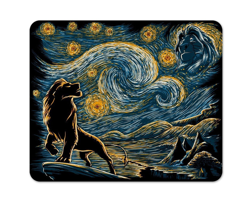Starry king Mouse Pad