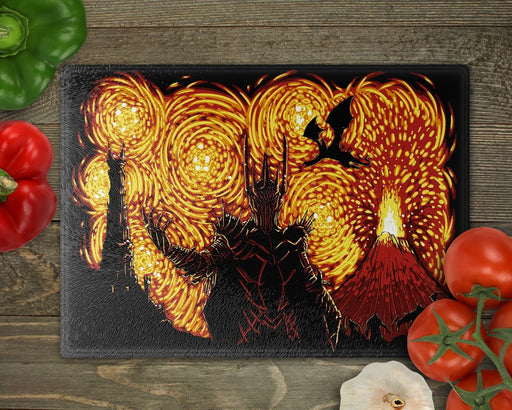 Starry Middle Earth Cutting Board