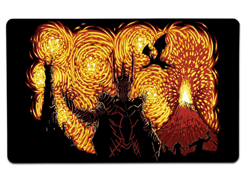 Starry Middle Earth Large Mouse Pad