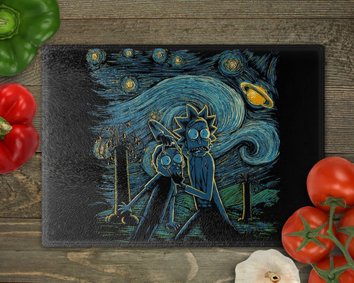 Starry Science Cutting Board