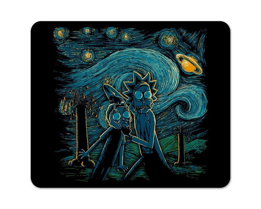 Starry Science Mouse Pad