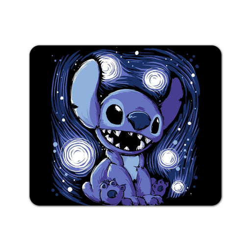 Starry Stitch Mouse Pad
