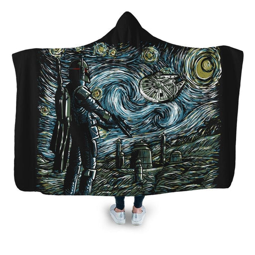 Starry Wars Hooded Blanket - Adult / Premium Sherpa
