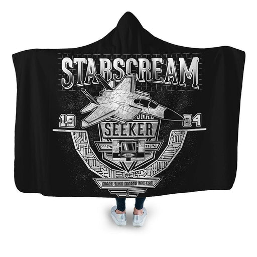 Starscream Hooded Blanket - Adult / Premium Sherpa