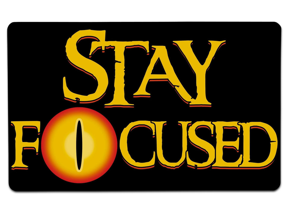 Stay Focu Large Mouse Pad