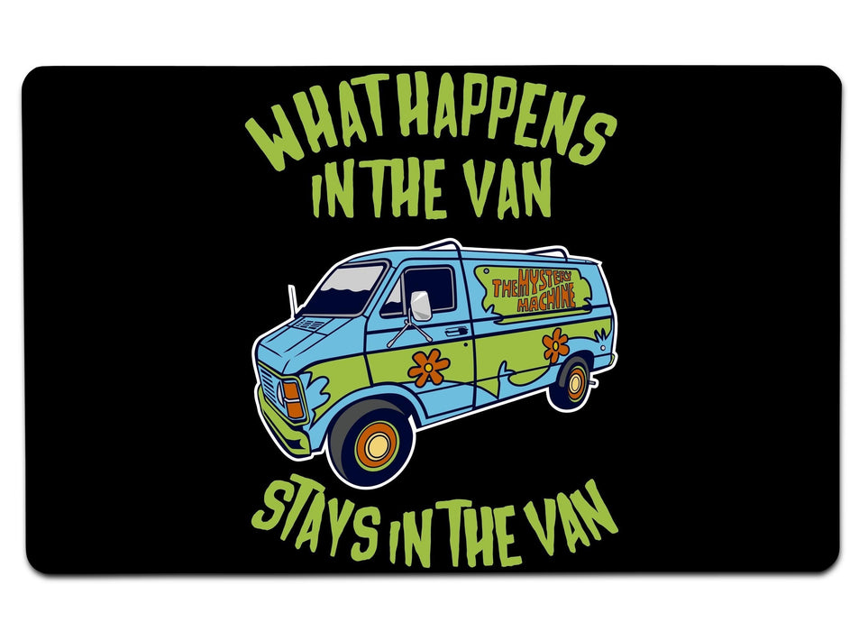 Stays In The Van Large Mouse Pad
