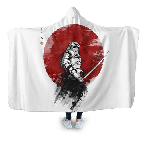 Storm Samurai Hooded Blanket - Adult / Premium Sherpa