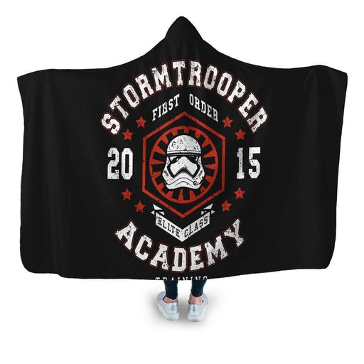 Stormtrooper Academy 15 Hooded Blanket - Adult / Premium Sherpa