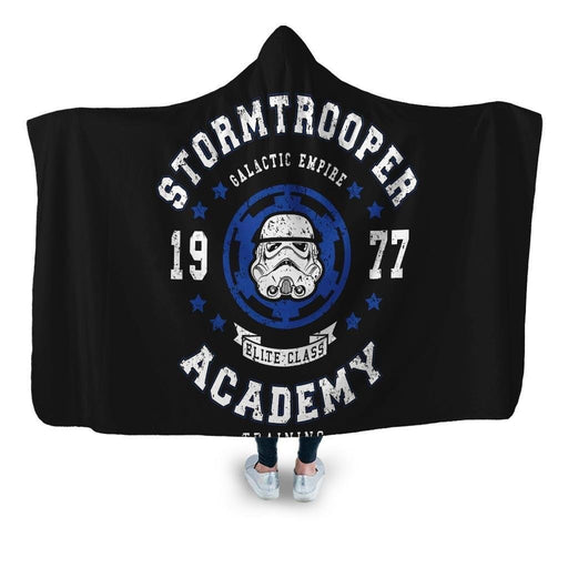 Stormtrooper Academy 77 Hooded Blanket - Adult / Premium Sherpa