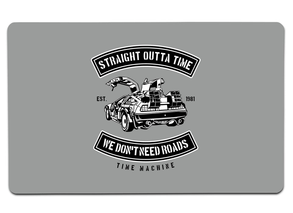 Straight Outta Time Large Mouse Pad