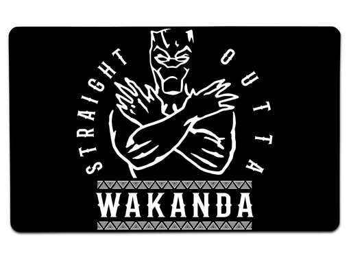 Straight Outta Wakanda Large Mouse Pad