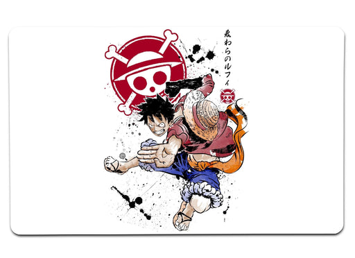 Straw Hat Captain Large Mouse Pad