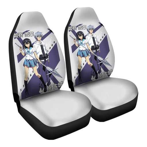 Strike The Blood Car Seat Covers - One size