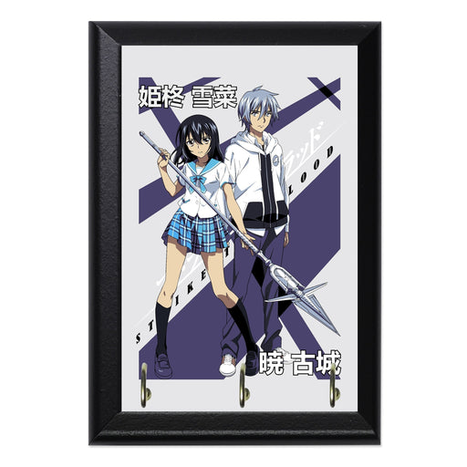 Strike The Blood Key Hanging Plaque - 8 x 6 / Yes