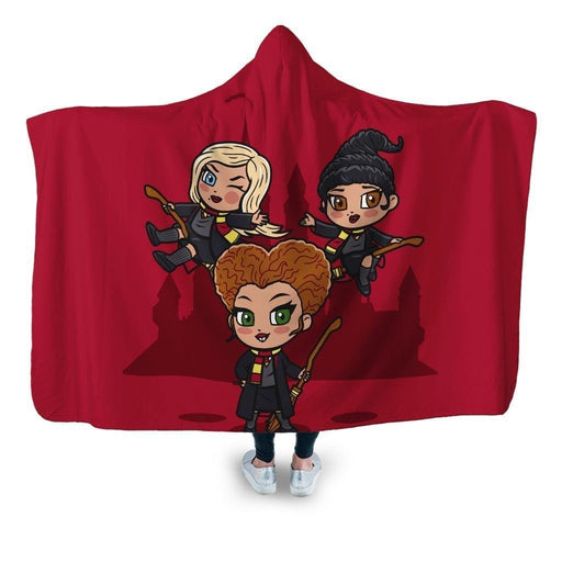 Student Witches Hooded Blanket - Adult / Premium Sherpa