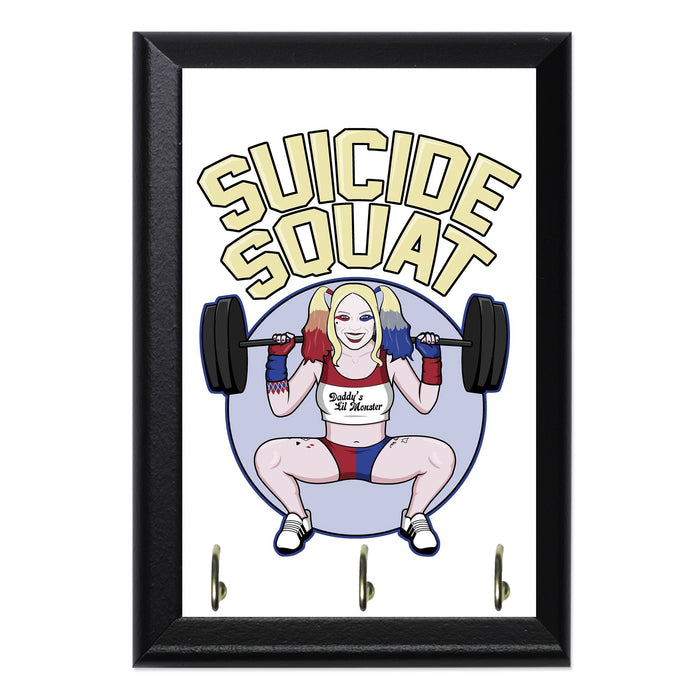 Suicide Squat Key Hanging Plaque - 8 x 6 / Yes