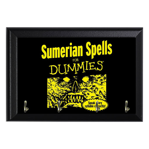 Sumerian Spells For Dummies Key Hanging Plaque - 8 x 6 / Yes