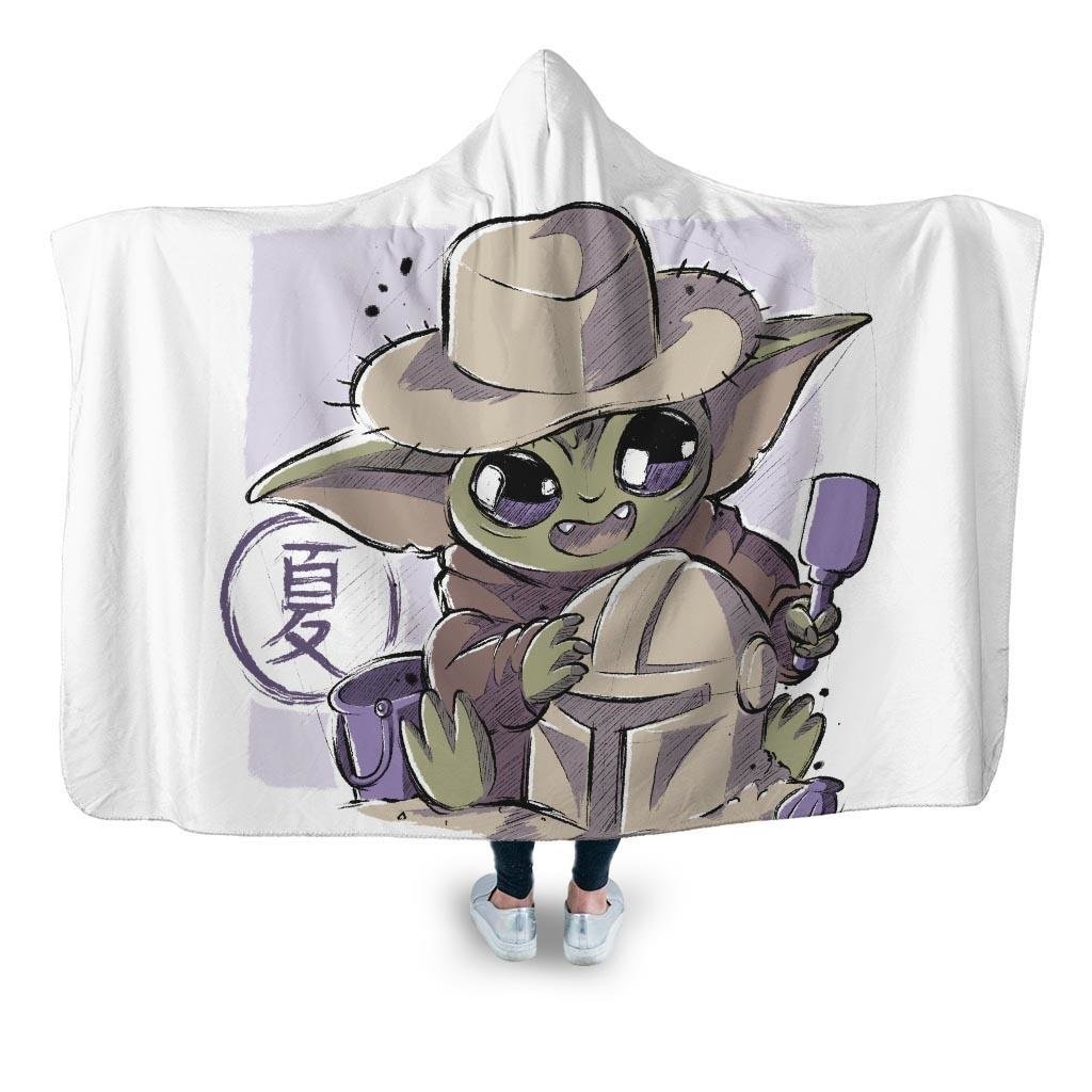 Baby yoda hooded discount blanket