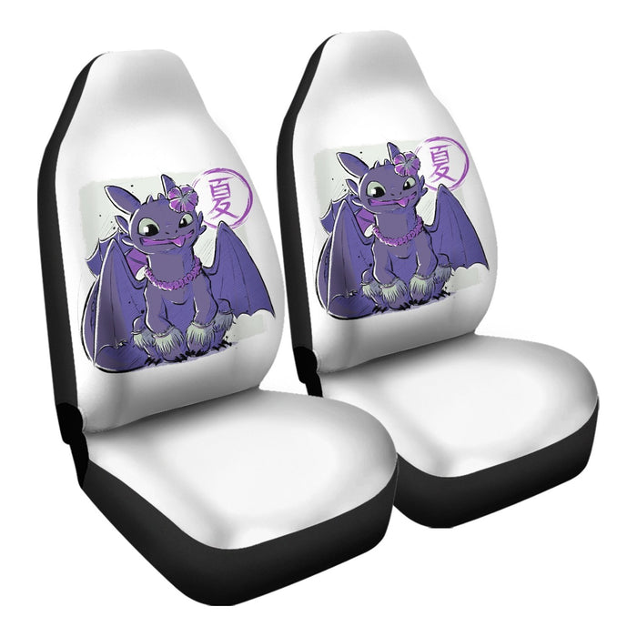 Summer Toothless Car Seat Covers - One size
