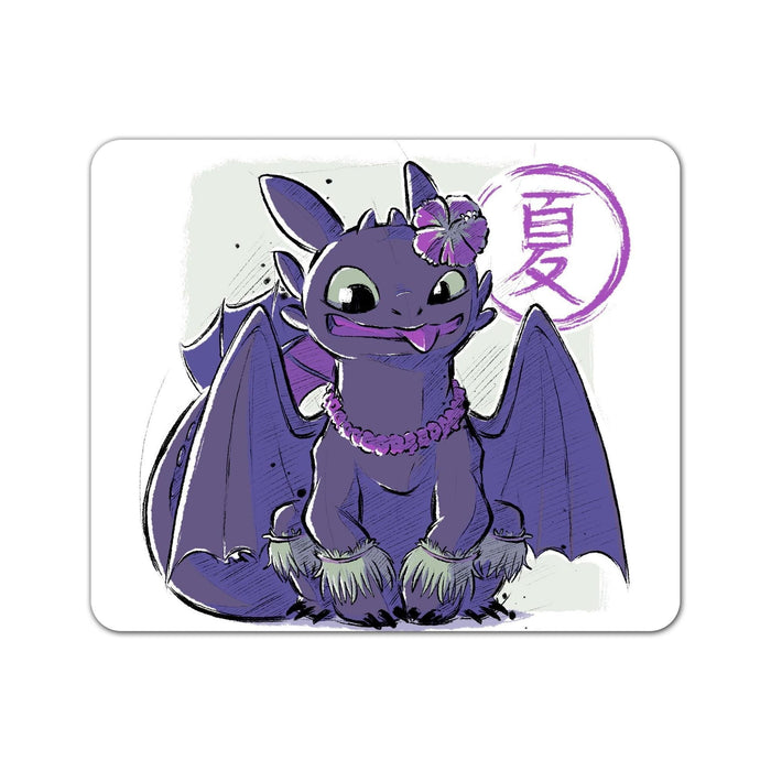 Summer Toothless Mouse Pad