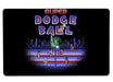 Super Dodge Ball Large Mouse Pad