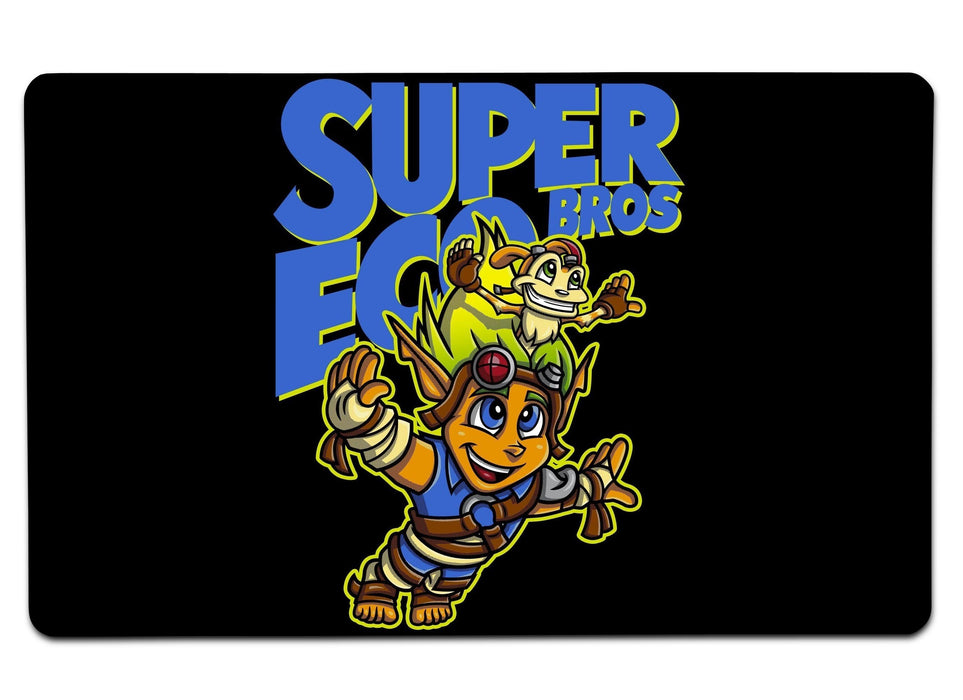 Super Eco Bros Large Mouse Pad