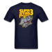 Super Flying Elephant 3 Unisex Classic T-Shirt - navy / S