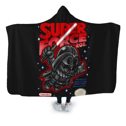 Super Force Bros Vader Hooded Blanket - Adult / Premium Sherpa