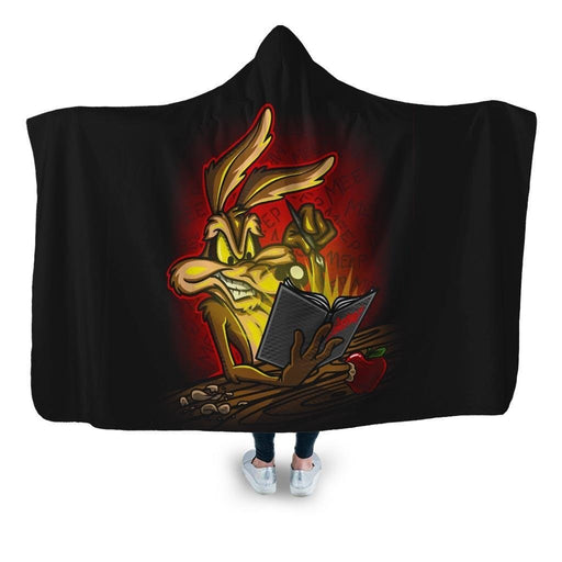 Super Genius Hooded Blanket - Adult / Premium Sherpa