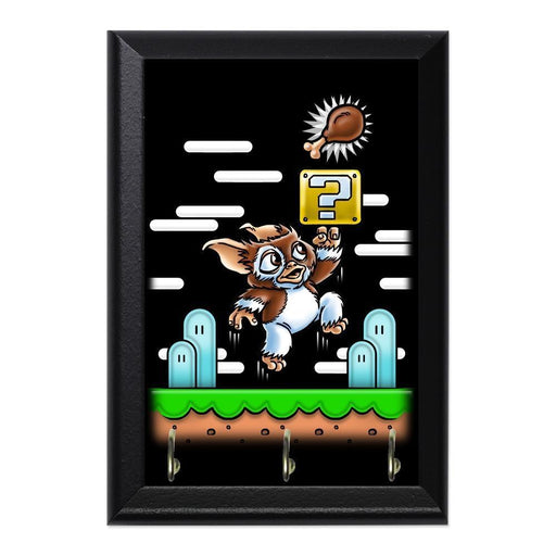 Super Gizmo Bros Decorative Wall Plaque Key Holder Hanger - 8 x 6 / Yes
