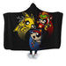 Super Puff Bros 4 Hooded Blanket - Adult / Premium Sherpa