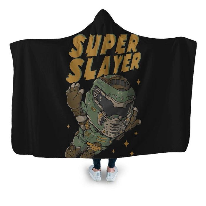 Super Slayer Hooded Blanket - Adult / Premium Sherpa