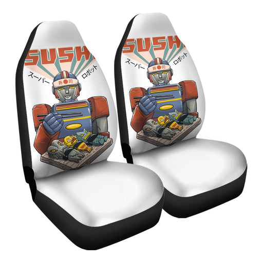 Super Sushi Robot Car Seat Covers - One size