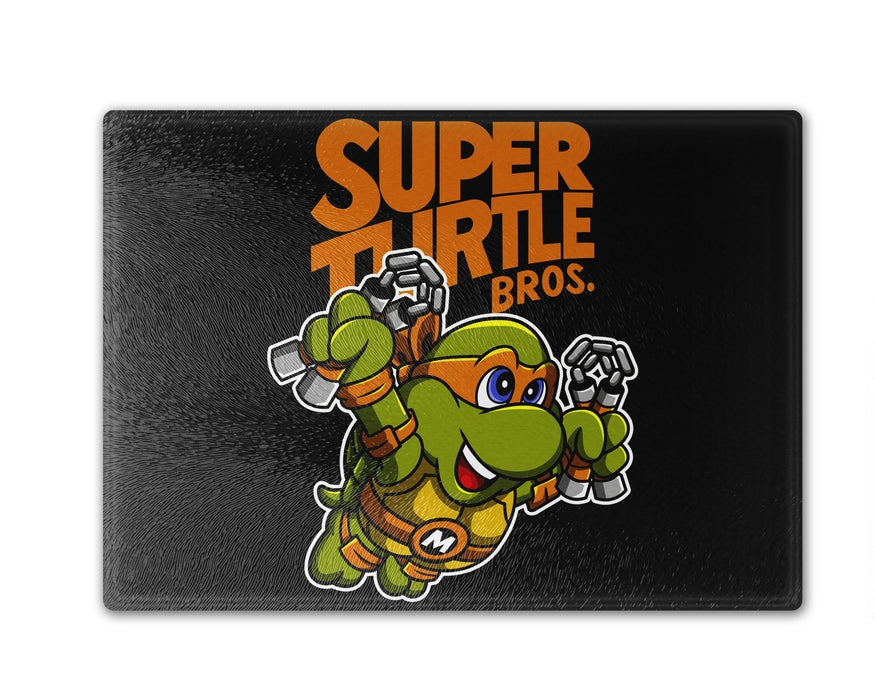 Super Turtle Bros Mikey Cutting Board