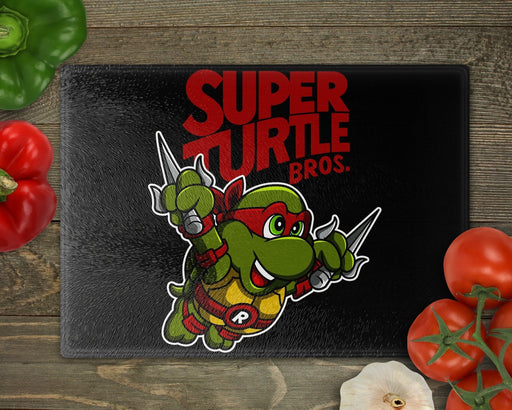 Super Turtle Bros Raph Cutting Board