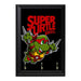 Super Turtle Bros Raph Decorative Wall Plaque Key Holder Hanger - 8 x 6 / Yes
