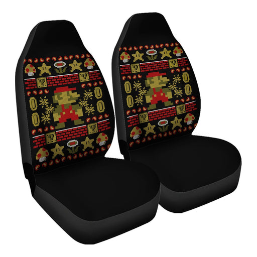 Super Ugly Sweater Car Seat Covers - One size