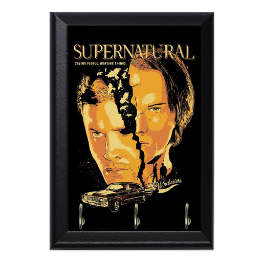Supernatural Key Hanging Plaque - 8 x 6 / Yes