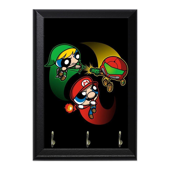 Supet Puff Bros Decorative Wall Plaque Key Holder Hanger - 8 x 6 / Yes
