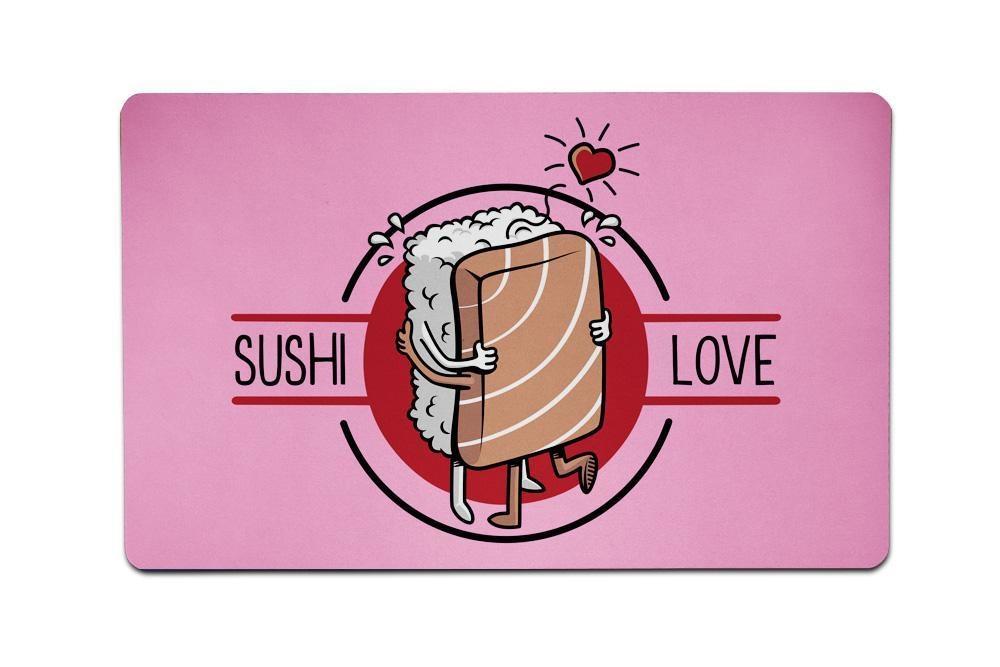 Sushi Love Large Mouse Pad Place Mat