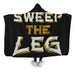 Sweep The Leg Hooded Blanket - Adult / Premium Sherpa