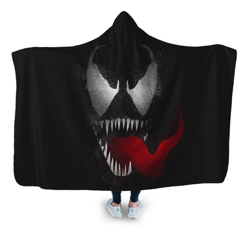 Symbiote Inside Hooded Blanket - Adult / Premium Sherpa