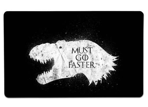 T Rex Is Coming Large Mouse Pad