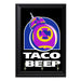 Taco Beep Key Hanging Plaque - 8 x 6 / Yes