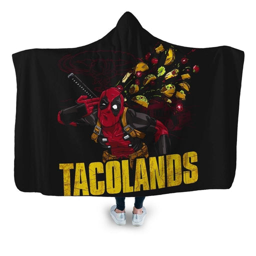 Tacolands Hooded Blanket - Adult / Premium Sherpa