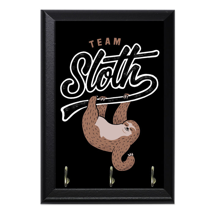 Team Sloth Key Hanging Plaque - 8 x 6 / Yes