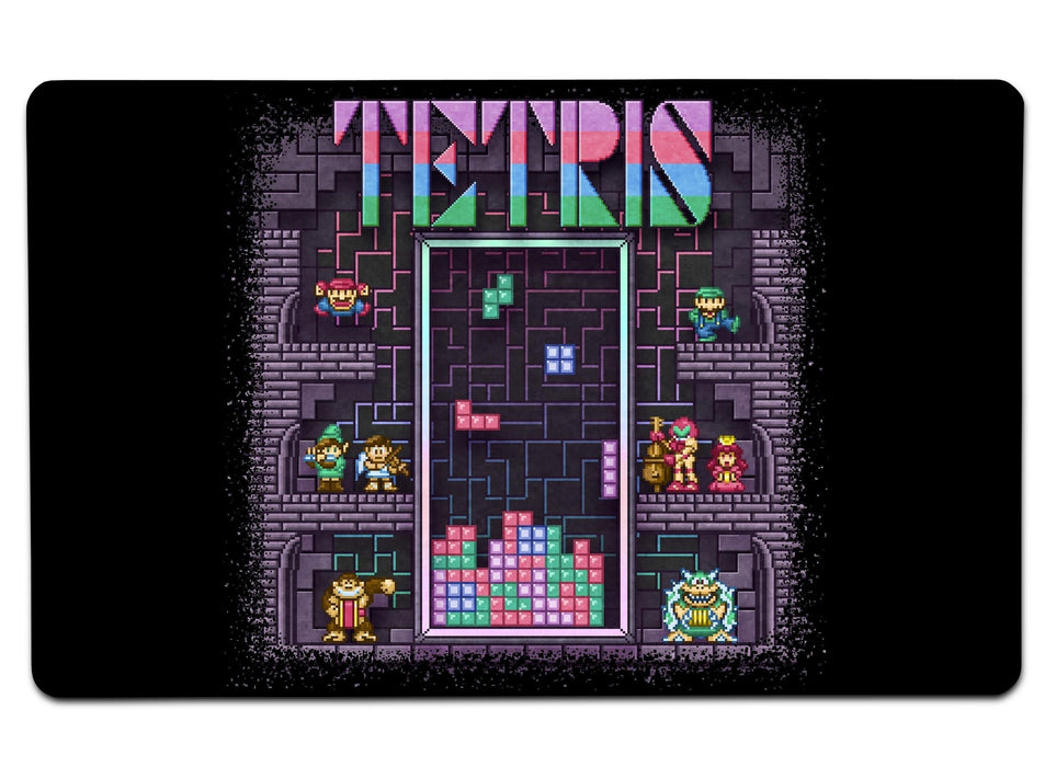 Tetris Large Mouse Pad
