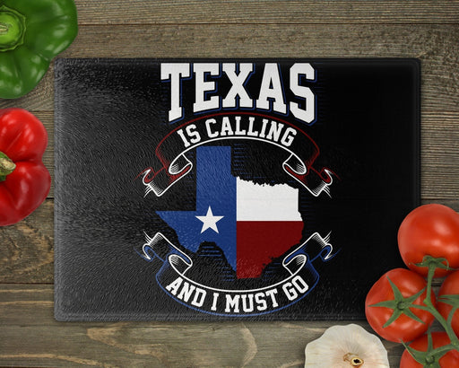 Texas Calling Cutting Board