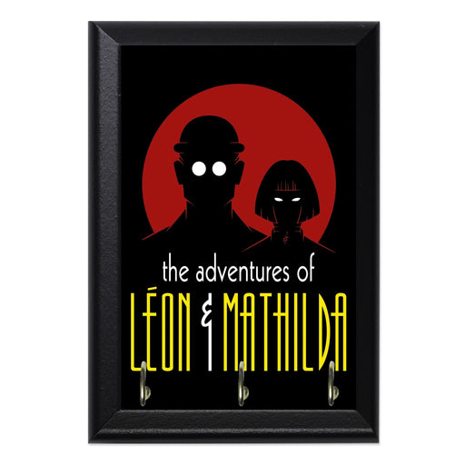 The Adventures of Leon Mathilda Key Hanging Wall Plaque - 8 x 6 / Yes